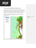 Extraer Cotas de Un Modelo Digital de Elevaciones en ArcGis