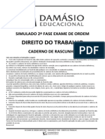 Simulado Trabalho 2 Fase OAB