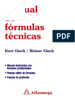 Manual de Fomulas Tecnicas Kurt Giek