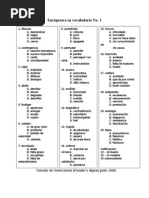 Enriquezca Su Vocabulario 1