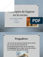 Principios de Higiene en La Cocina