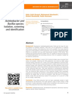 PHB Production in Azomonas, Acinteobacter and Bacillus Species: Isolation, Screening and Identification