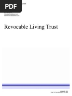 Revocable Living Trust