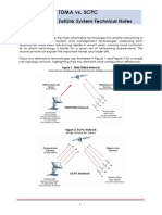 TDMA Vs SCPC Technical Note