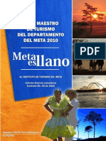 Plan Maestro de Turismo Del Meta