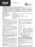 Intelligent Photoelectric Smoke Sensors