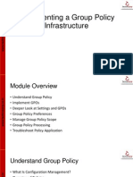 06 Implementing A Group Policy Infrastructure