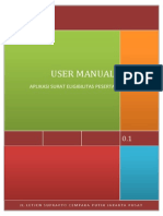 User Manual Aplikasi SEP