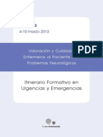 Valoración y Cuidados Enfermeros Al Paciente Con Problemas Neurológicos