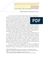 Algumas Considerações Sobre A Obra de Solistitionis Insula Magna