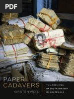 Paper Cadavers by Kirsten Weld