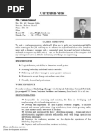 Faizan's CV