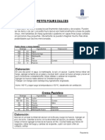 Petit Fours Recetas Basicas Esc Sup D Gastronomia Arg PDF