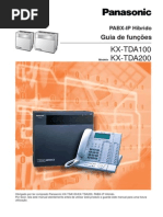 Panasonic KX-TDA100 - 200 - Guia de Funcoes