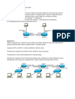Ejercicios Enrutamiento Estatico