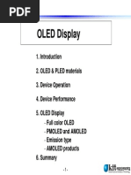 Oled Display Training