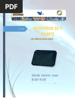 Registros de 32 Bits y 64 Bits