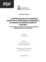 TESIS DOCTORAL Responsabilidad de Las Compañías Aéreas ...