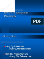 Review of Respiratory Physiology