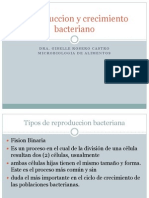 Reproduccion y Crecimiento Bacteriano