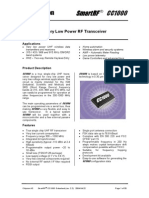 CC1000 Data Sheet 2 2