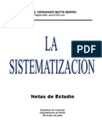 La Sistematización