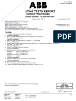 Current Transformer (TPU 50.23) - FAT Reports