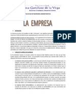 Unidad I - Introduccion A La Empresa PDF