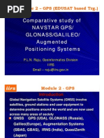 Comparison GPS GLONASS Galileo PLNRaju2