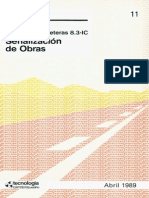 Norma de Carreteras O.C. de La D.G.C. 8.3 - I.C. Señalización de Obras