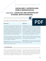 Ensenando Sociologia Antropologia Modelo Biopsicosocial PDF