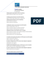 Cisco Switch Commands Cheat Sheet