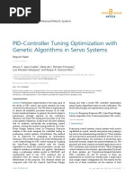 PID-Controller Tuning Optimization With Genetic Algorithms in Servo Systems