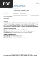 235 Performance Appraisal Form