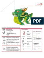 Dragon Saito Papercraft PDF