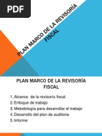 Plan Marco de La Revisoría Fiscal