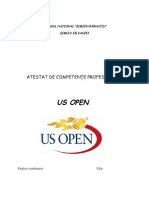 US OPEN Atestat Engleza