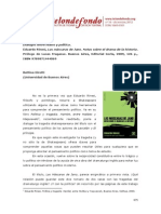 Dialogos Entre Teatro y Politica Eduardo Rinesi Las Mascaras de Jano Notas Sobre El Drama de La Historia Prologo de Lucas Fragasso Buenos Aires Editorial Gorla 2009 126 P Isbn 9789871444069