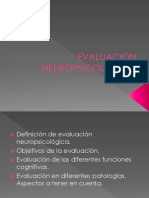 Neuro Infantil - Taller Evaluacion Neuropsi