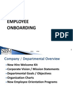 HRM Section 5 Employee Onboarding