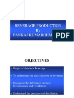 Beverage Production by Pankaj Kumar (Ihm-Goa)