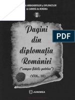 Pagini Din Diplomaţia României