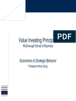 Value Investing Principles