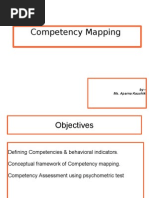 Competency Mapping and Assessment Centre