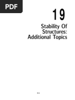 Stability of Structures: Additional Topics