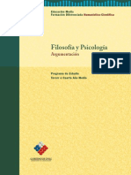 Filosofia Argumentacion 3 o 4to Medio PDF