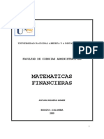 Rosero Gomez Arturo - Matematicas Financieras PDF