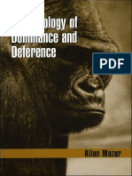 Biosociology of Dominance and Deference