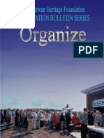 Saskatchewan Heritage Foundation Conservation Bulletin Series: Organize