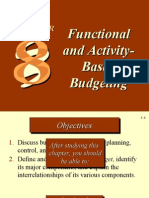 Functional and ActivityBased Budgeting